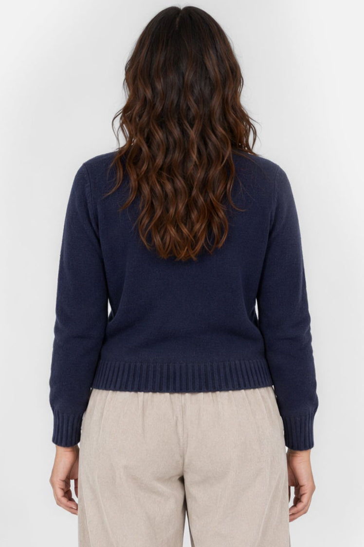 Cloud Two Crew Knit Cardigan