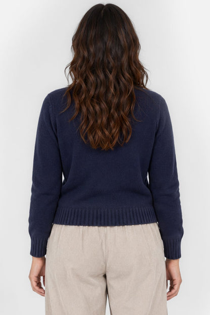 Cloud Two Crew Knit Cardigan