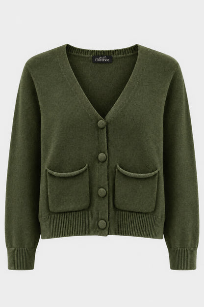 Cloud Two V Knit Cardigan