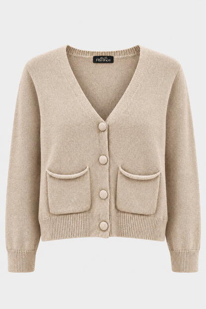 Cloud Two V Knit Cardigan