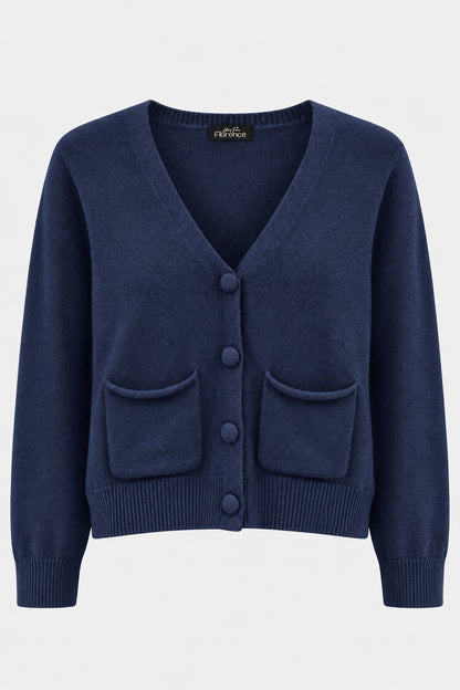 Cloud Two V Knit Cardigan
