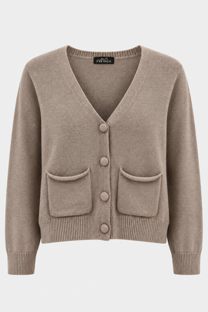 Cloud Two V Knit Cardigan