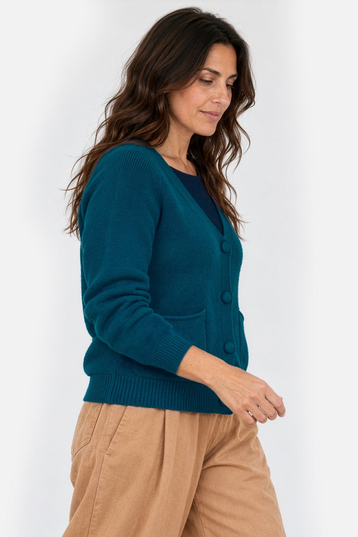 Cloud Two V Knit Cardigan