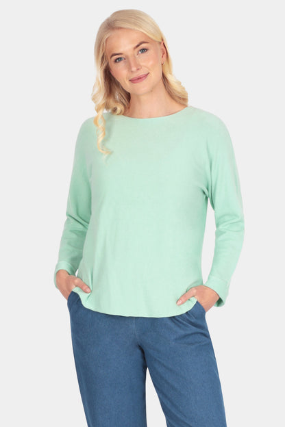 Cloud One Slash Neck Jumper