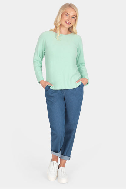 Cloud One Slash Neck Jumper