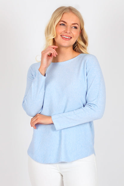 Cloud One Slash Neck Jumper
