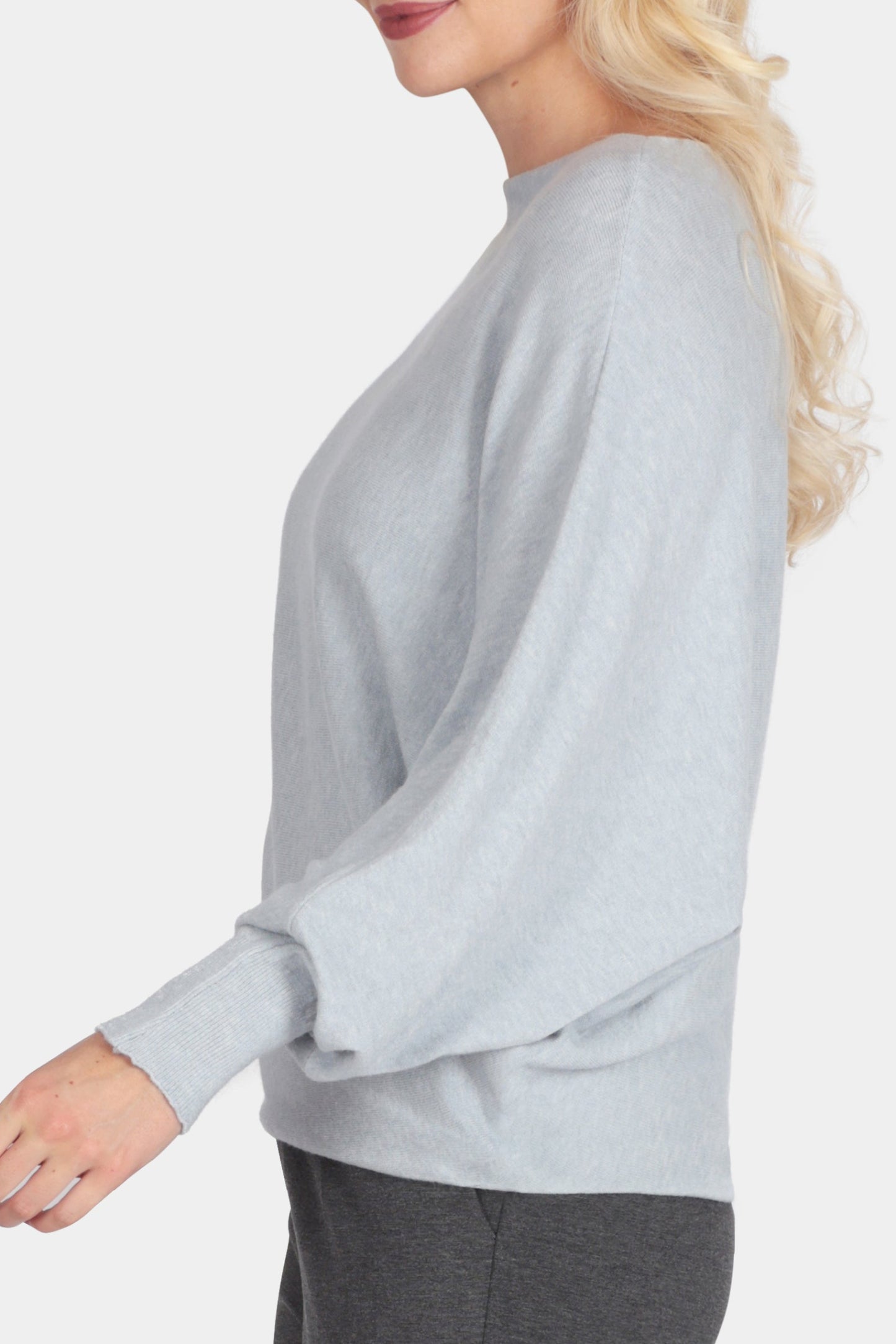 Cloud One Slash Neck Batwing Jumper