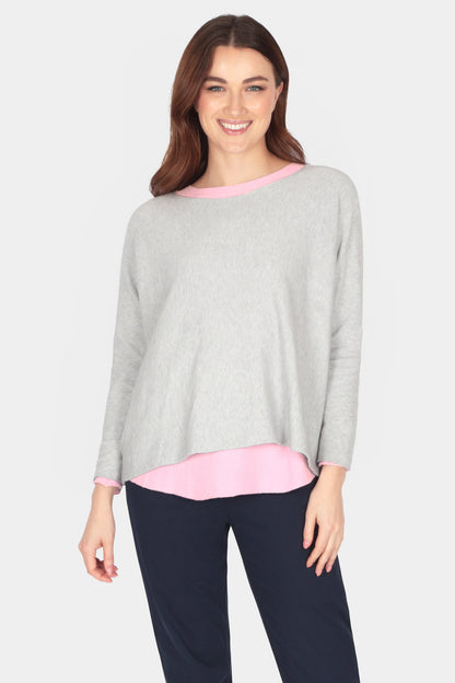 Cloud One Boxy Slash Neck Crop