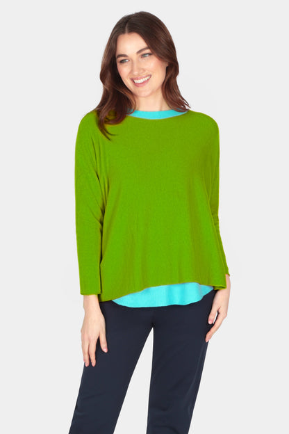 Cloud One Boxy Slash Neck Crop
