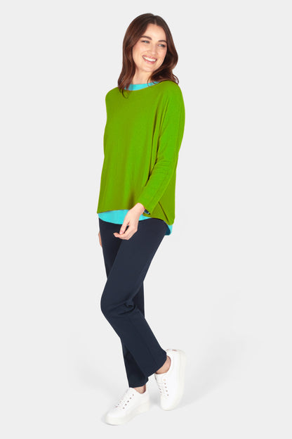 Cloud One Boxy Slash Neck Crop