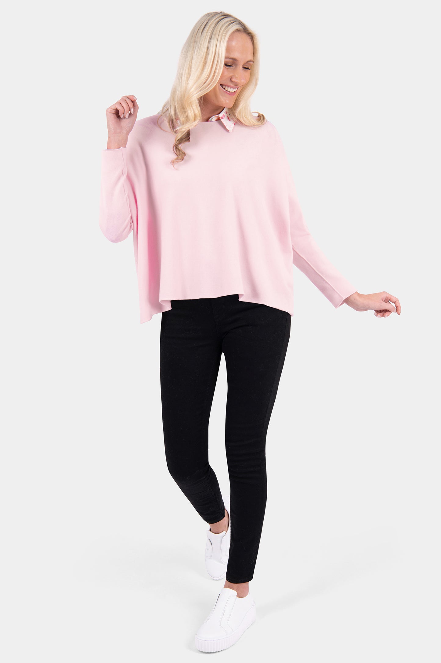 Cloud One Boxy Slash Neck Crop
