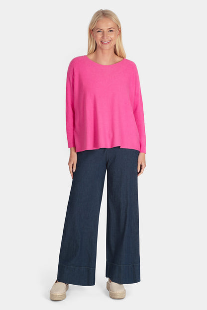 Cloud One Boxy Slash Neck Crop