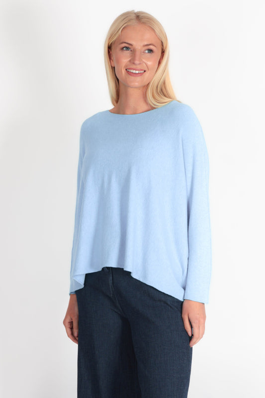 Cloud One Boxy Slash Neck Crop