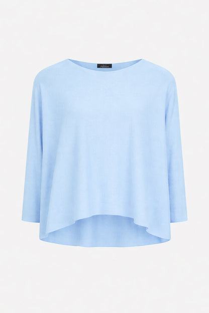 Cloud One Boxy Slash Neck Crop