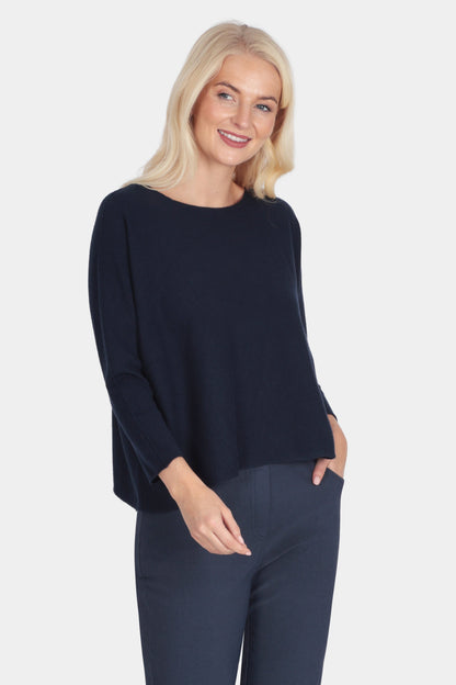 Cloud One Boxy Slash Neck Crop