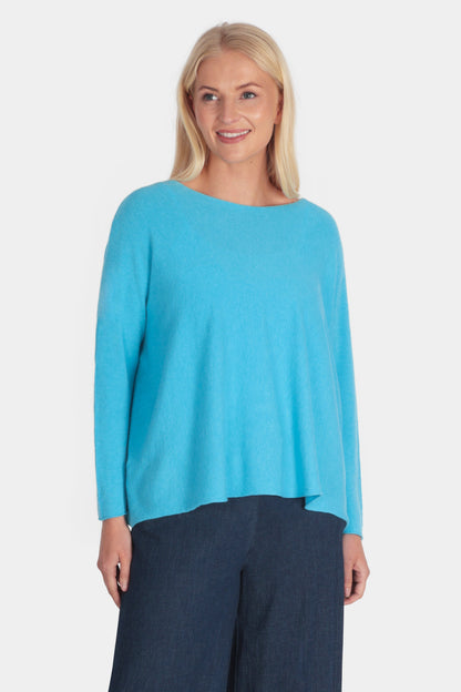 Cloud One Boxy Slash Neck Crop