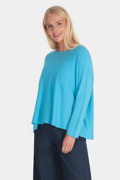 Cloud One Boxy Slash Neck Crop