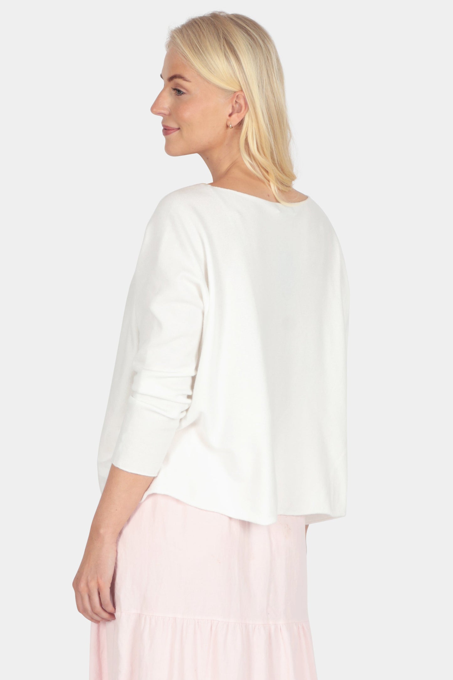 Cloud One Boxy Slash Neck Crop
