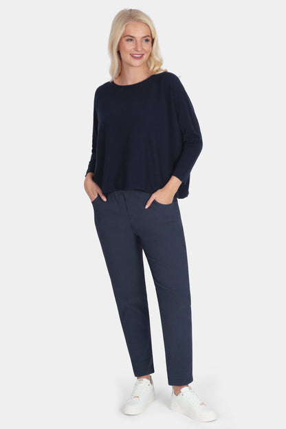 Cloud One Boxy Slash Neck Crop