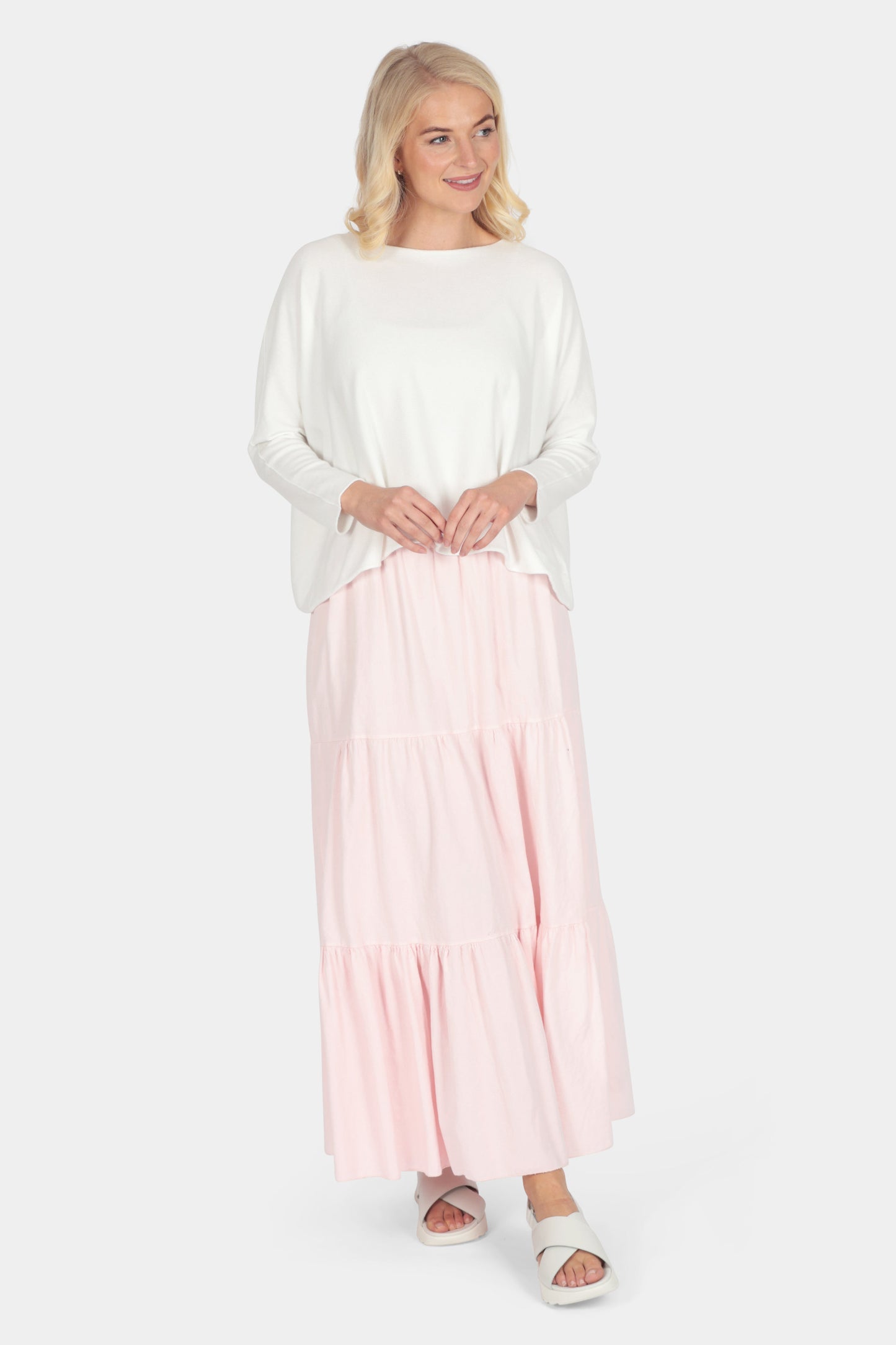 Cloud One Boxy Slash Neck Crop