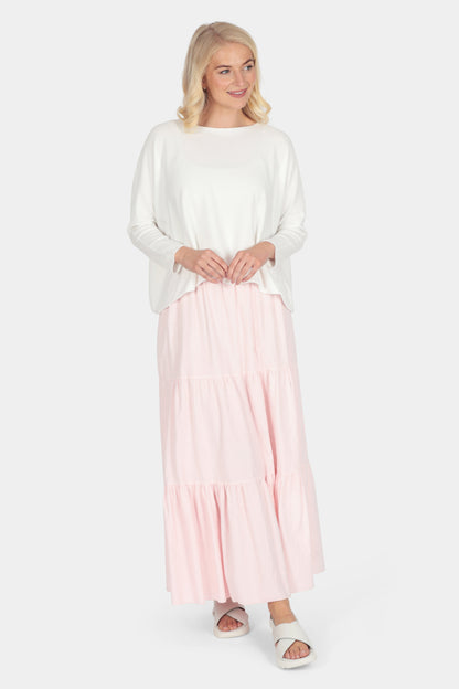 Cloud One Boxy Slash Neck Crop