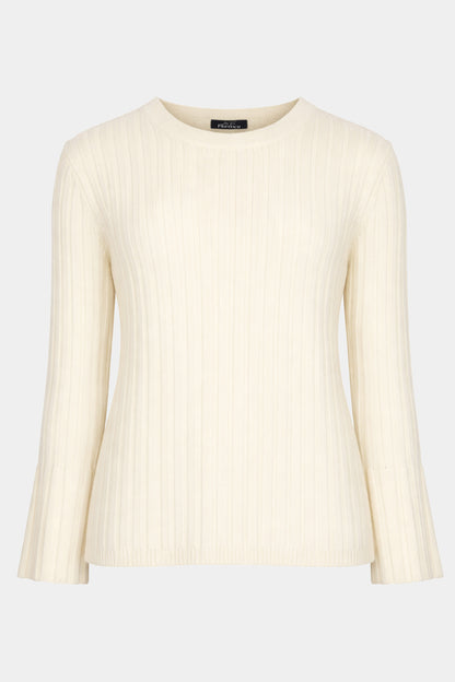 Cloud Two Rib Flare Sleeve Jumper