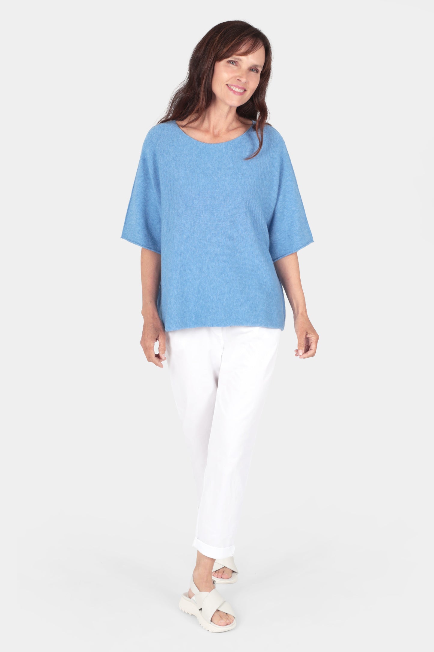 Cloud Two Round Neck Crop