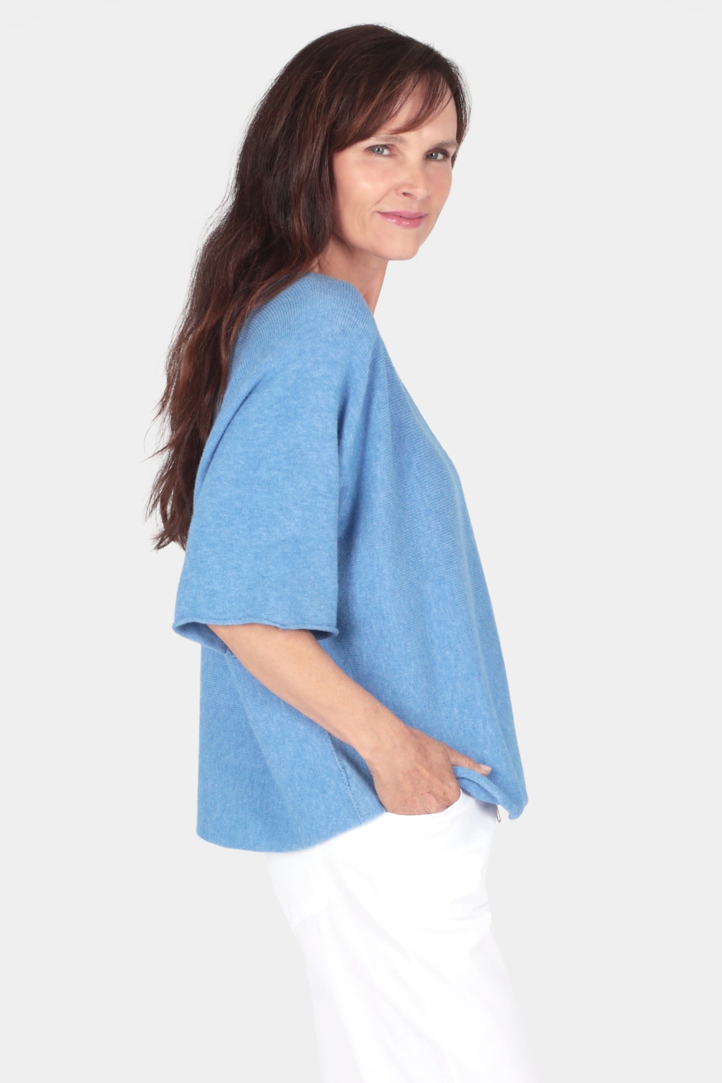 Cloud Two Round Neck Crop
