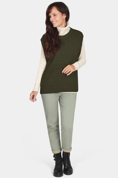 Cloud Two Button Side Vest