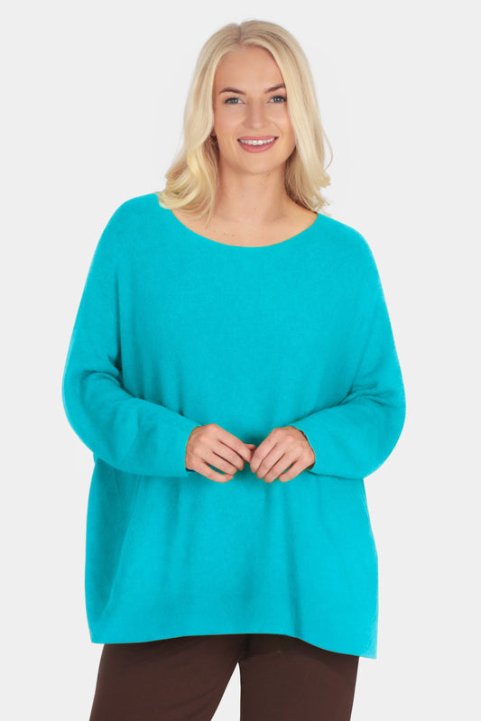 Cloud One Slash Neck Oversize Jumper