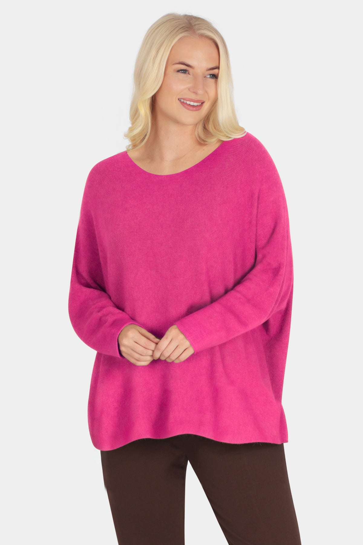 Cloud One Slash Neck Oversize Jumper