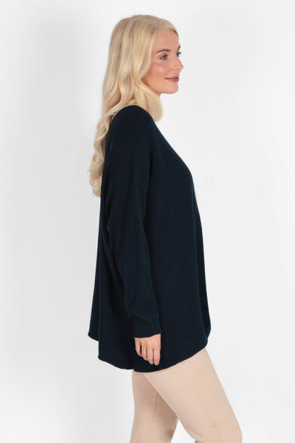 Cloud One Slash Neck Oversize Jumper