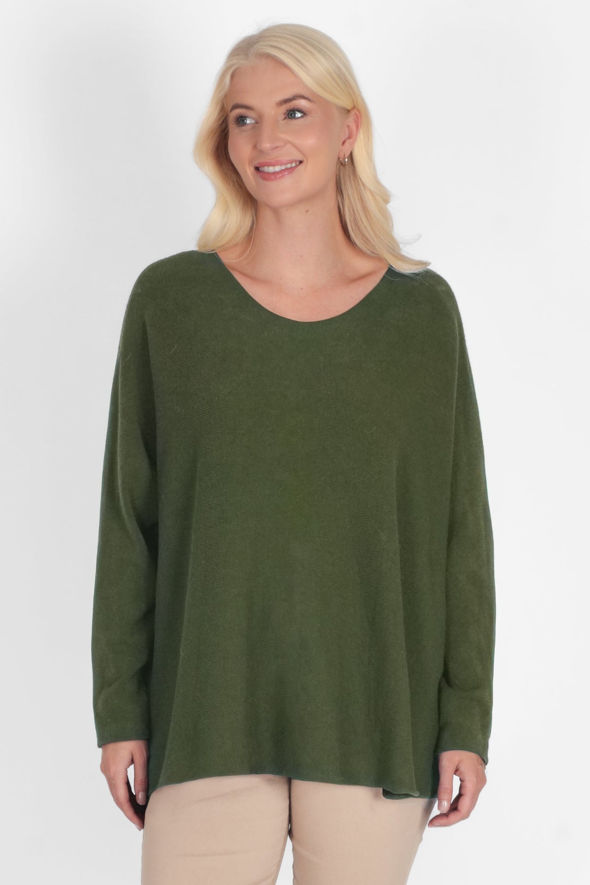 Cloud One Slash Neck Oversize Jumper