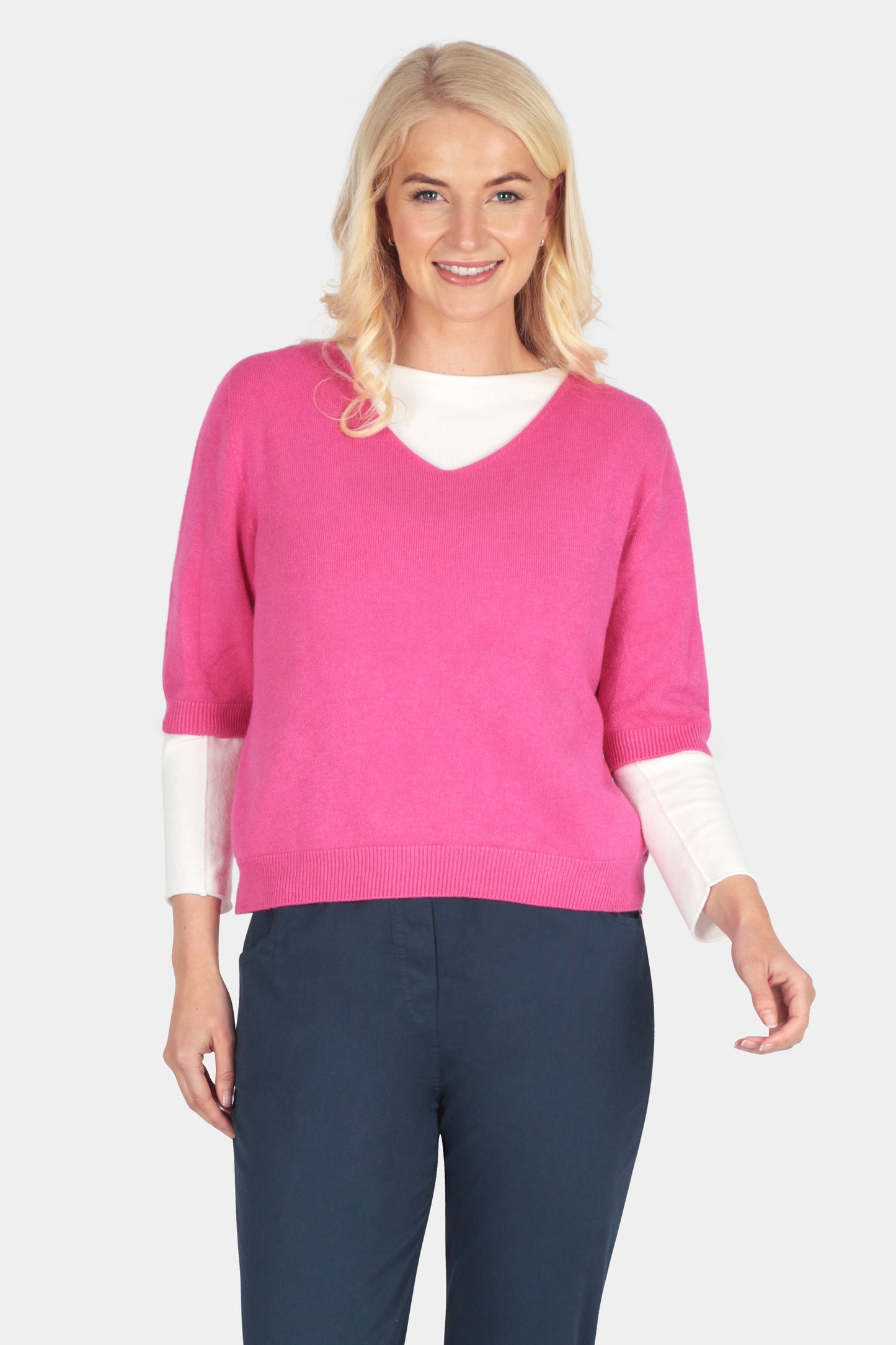 Cloud Two Short Sleeve V-Neck
