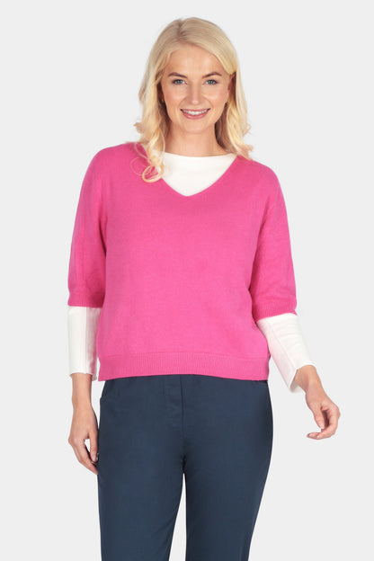 Cloud Two Short Sleeve V-Neck