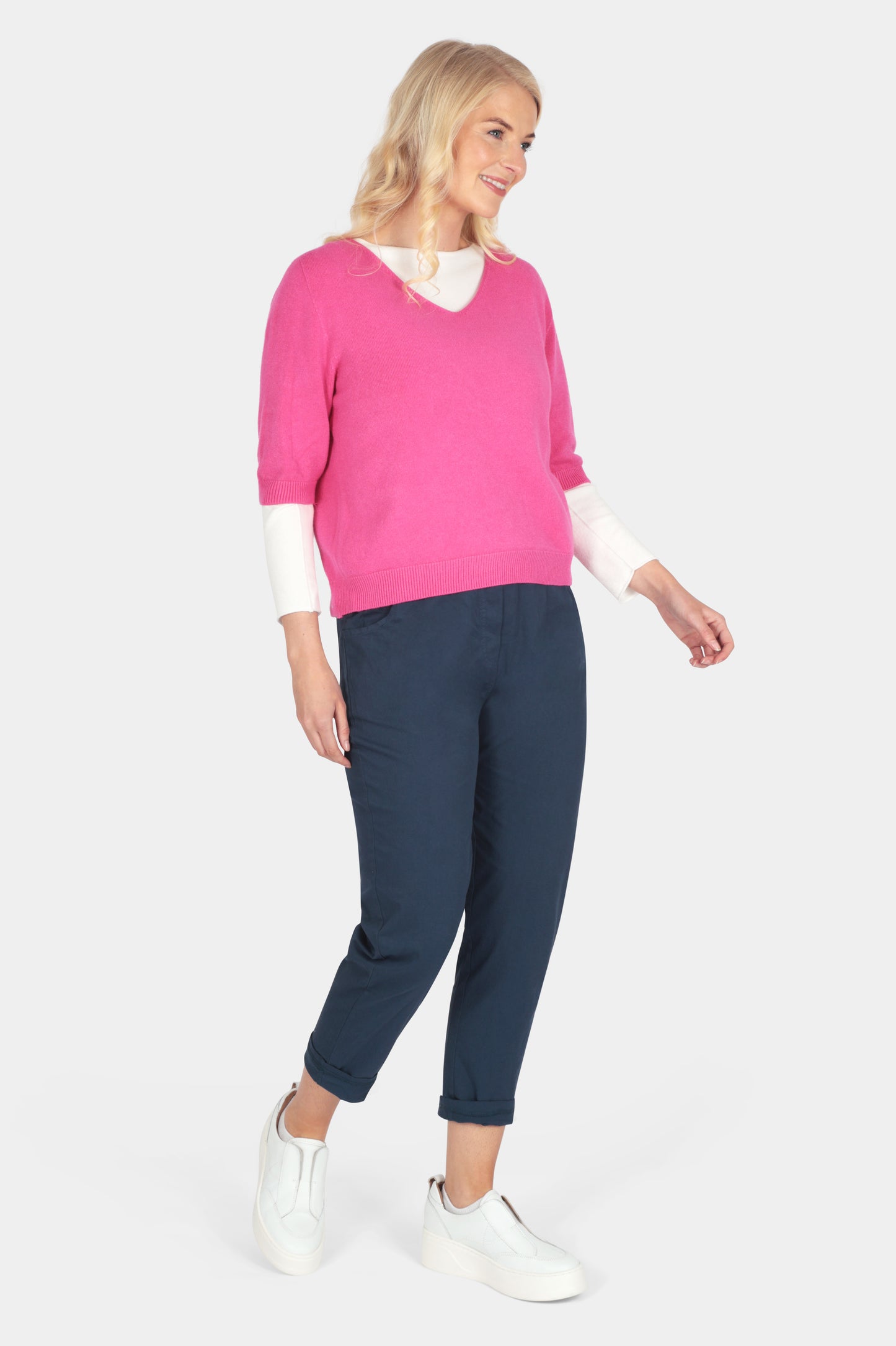 Cloud Two Short Sleeve V-Neck