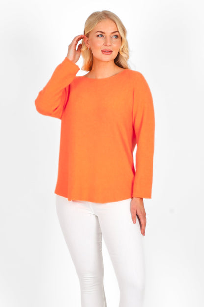Cloud Two Slash Neck Jumper