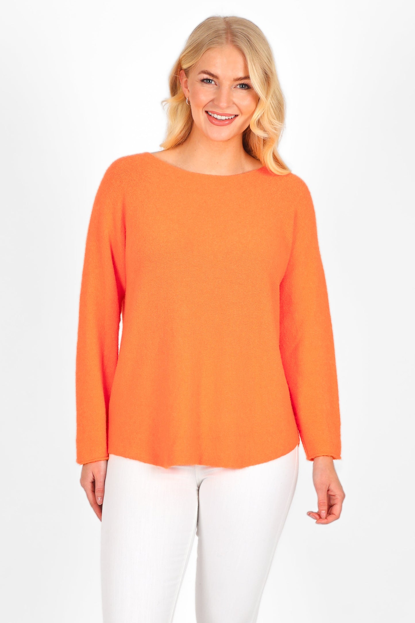 Cloud Two Slash Neck Jumper