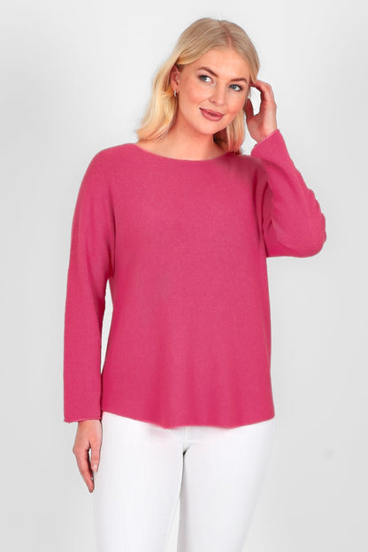 Cloud Two Slash Neck Jumper