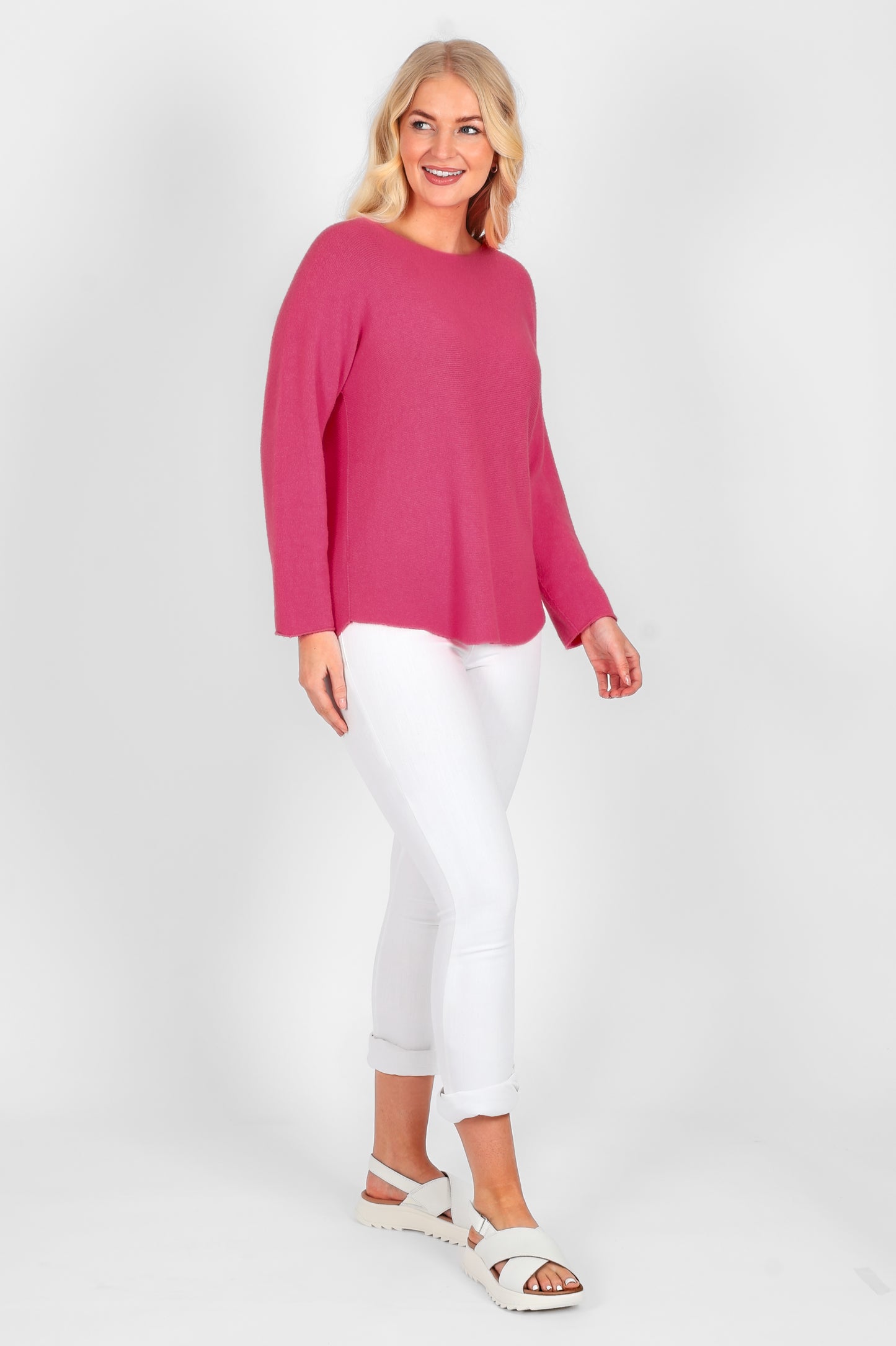 Cloud Two Slash Neck Jumper