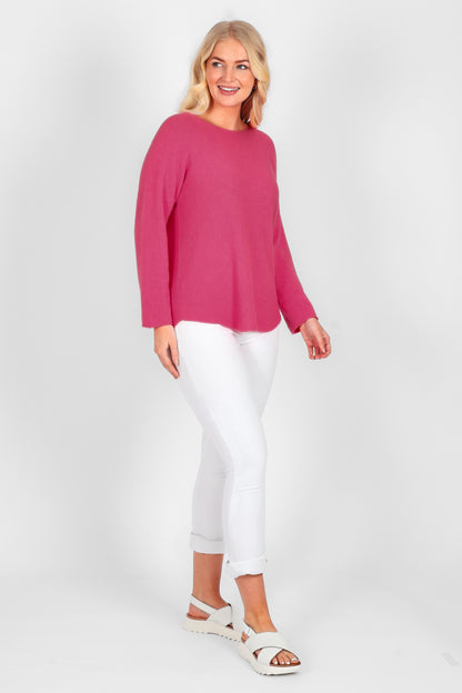 Cloud Two Slash Neck Jumper