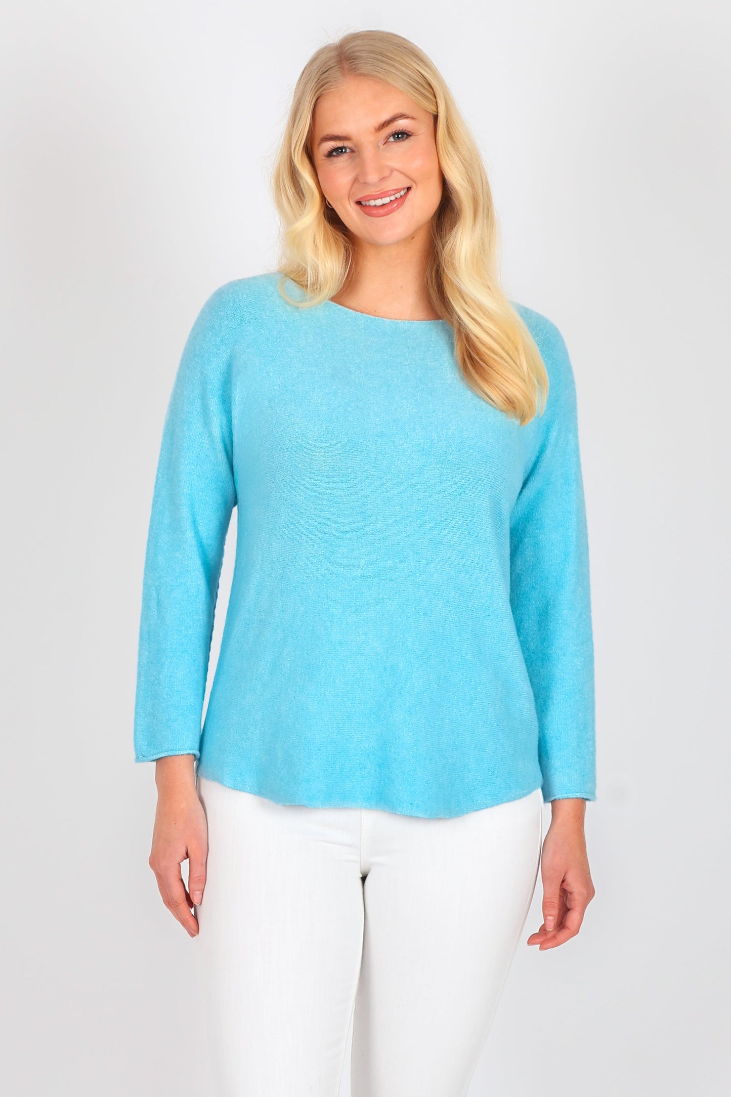 Cloud Two Slash Neck Jumper