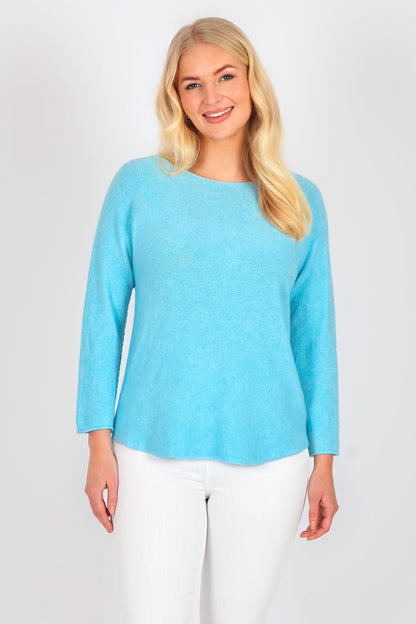 Cloud Two Slash Neck Jumper