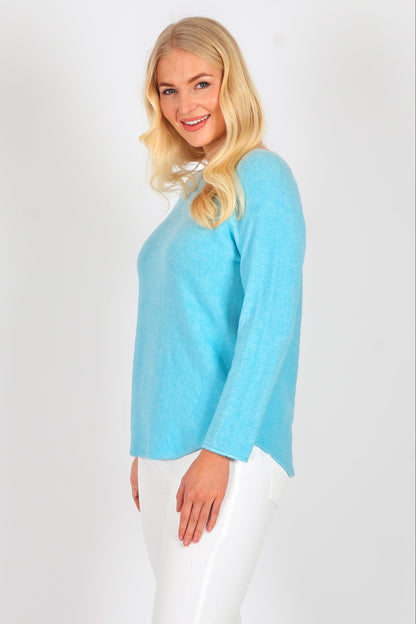Cloud Two Slash Neck Jumper