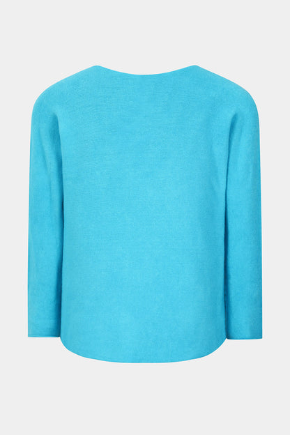 Cloud Two Slash Neck Jumper