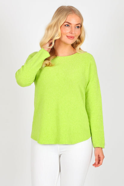 Cloud Two Slash Neck Jumper