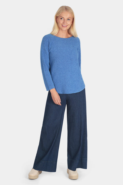 Cloud Two Slash Neck Jumper