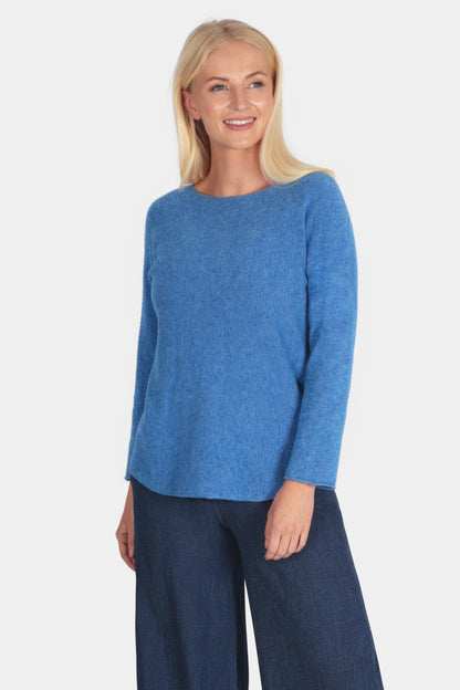 Cloud Two Slash Neck Jumper
