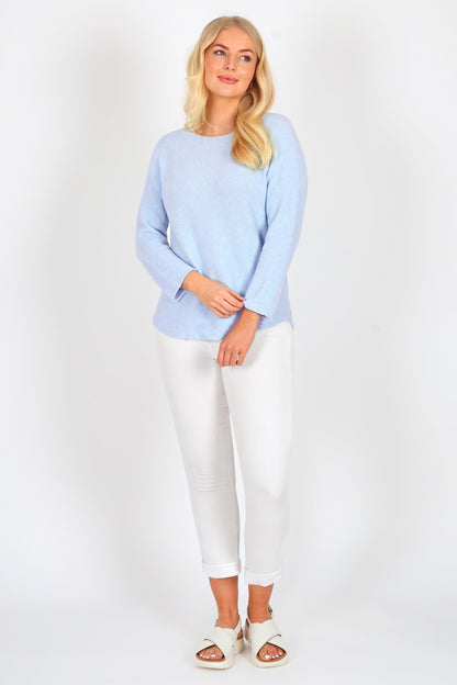 Cloud Two Slash Neck Jumper