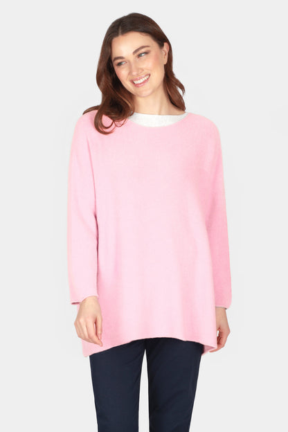 Cloud Two Slash Neck Oversize Jumper